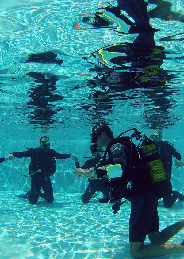 PADI SCUBA DIVER, Teaching